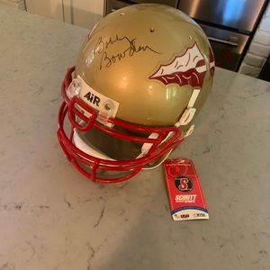 BOBBY BOWDEN SIGNED FULL SIZE HELMET
